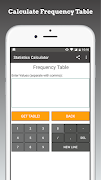 Statistics Calculator ภาพหน้าจอ 4