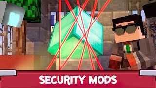 Мод на Камеры Наблюдения MCPE постер