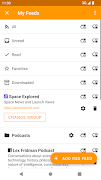 RSS Reader Offline | Podcast ảnh chụp màn hình 3