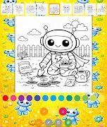 Robot Coloring Book screenshot 5
