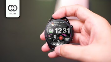 برنامه‌نما Digital Watch Face CRC038 عکس از صفحه