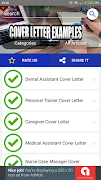 Cover Letter Templates Example ảnh chụp màn hình 3