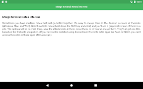 User Guide for Evernote screenshot 6