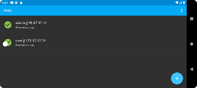 5 Schermata SSH Terminal Client