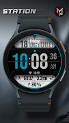 STATION - Digital watch face স্ক্রিনশট 4