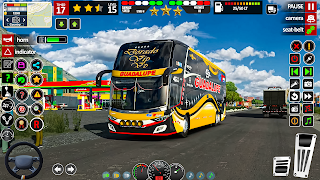 برنامه‌نما Transport Bus Driving Game 3d عکس از صفحه