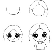 برنامه‌نما How to draw girls عکس از صفحه