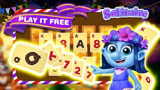 TriPeaks Solitaire - Sweet Cat 截图 1