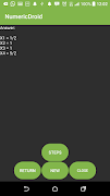 NumericDroid: Gauss-Jordan screenshot 4