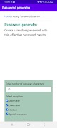 Password generator ポスター
