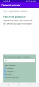 Password generator الملصق