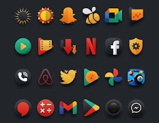 Darko - Icon Pack 截图 7
