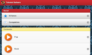 Tutorial Guitarra screenshot 2