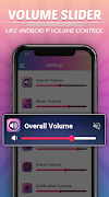 Volume Slider :Volume Control تصوير الشاشة 2