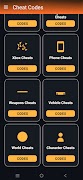 Cheat Codes screenshot 4