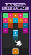 Merge Blocks 2048: Number Game تصوير الشاشة 1