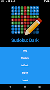 Sudoku: Dark syot layar 1