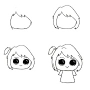 女の子を描く方法 スクリーンショット 6