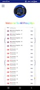 AR Proxy VPN - Fast Speed Screenshot 1