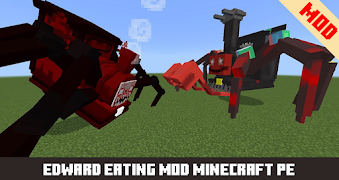 Mod Edward eating train MCPE screenshot 2