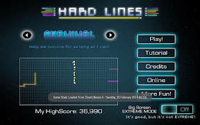 برنامه‌نما Hard Lines عکس از صفحه
