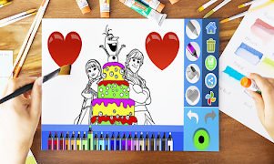 Princess Coloring Pages. screenshot 2