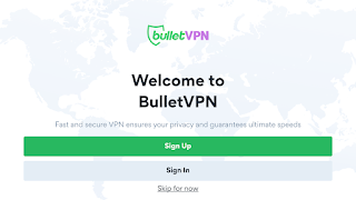 BulletVPN captura de pantalla 5