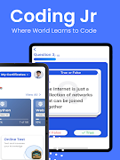 برنامه‌نما Coding Jr عکس از صفحه