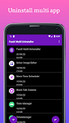 FastX Multi Uninstaller اسکرین شاٹ 1