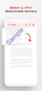 برنامه‌نما PDF Watermark Remover عکس از صفحه