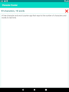 Character Counter - Count Characters & Words imagem de tela 3