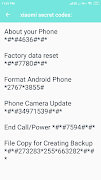 All Mobile Secret Codes screenshot 4