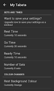 My Tabata Timer تصوير الشاشة 6