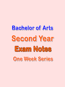 پوستر BA Second Year Exam Notes - One Week Series