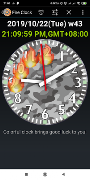Fire Clock ảnh chụp màn hình 1