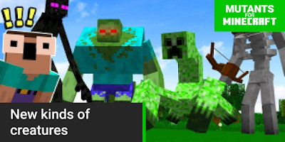 Criaturas mutantes para minecraft imagem de tela 1