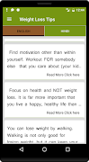 Weight Loss Tips screenshot 2