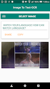 Image To Text-OCR स्क्रीनशॉट 3