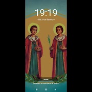 Wallpaper Cosme e Damião 海報