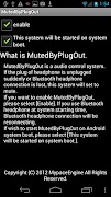 MutedByPlugOut capture d'écran 1