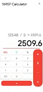 NMSP Calculator screenshot 2
