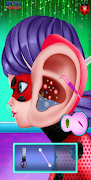 Juegos de cirugía de orejas Ladybug captura de pantalla 2