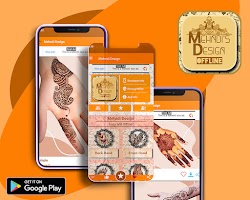 Mehndi Design offline & simple captura de pantalla 3