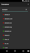 Domainrer the Domain Finder screenshot 1