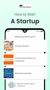 How to start a startup App poster