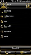 Theme for ExDialer Frame Gold2 ảnh chụp màn hình 4