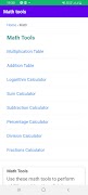 Math Tools syot layar 1