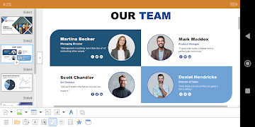 برنامه‌نما Office NX: Presentations عکس از صفحه