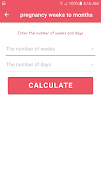 Pregnancy Week Calculator اسکرین شاٹ 6