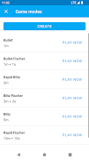 برنامه‌نما Chess Clock - Play Blitz Chess عکس از صفحه